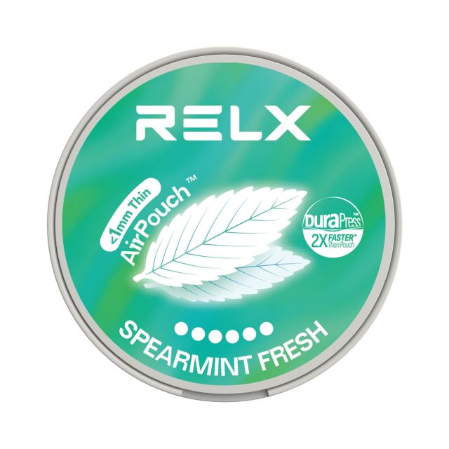 RELX-Nicotine AirPouch-20pcs-Spearmint Fresh-20mg-SWE