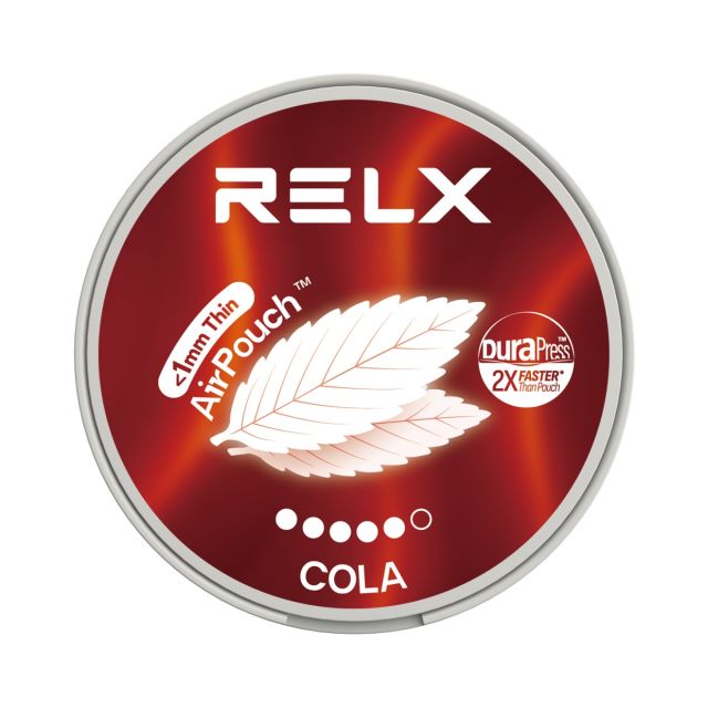 RELX-Nicotine AirPouch-20pcs-Cola-14mg-SWE