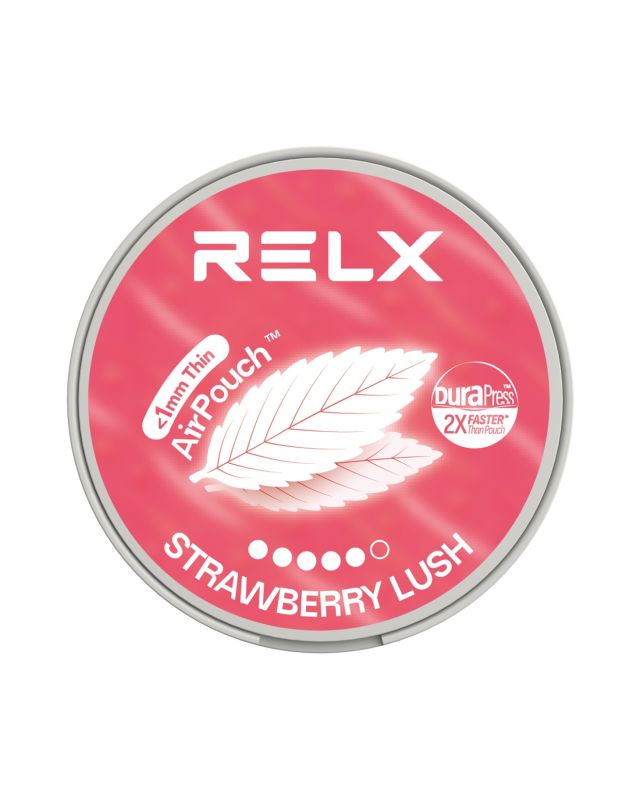 RELX-Nicotine AirPouch-20pcs-Strawberry Lush-14mg-SWE
