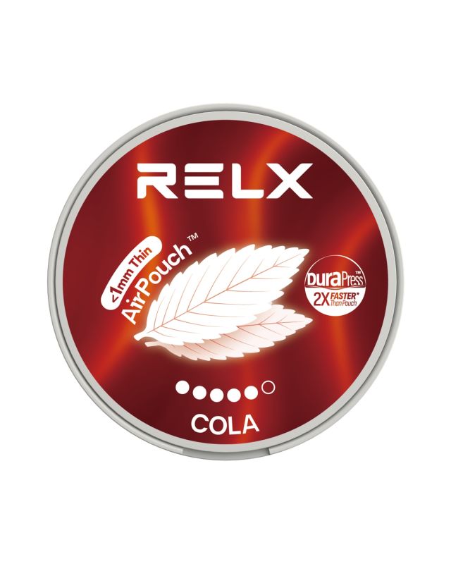 RELX-Nicotine AirPouch-20pcs-Cola-14mg-SWE